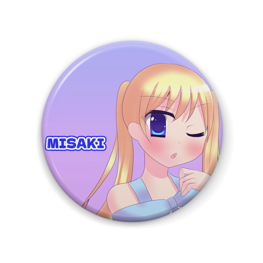 看板娘／四ッ谷美咲(よつやみさき)缶バッジ