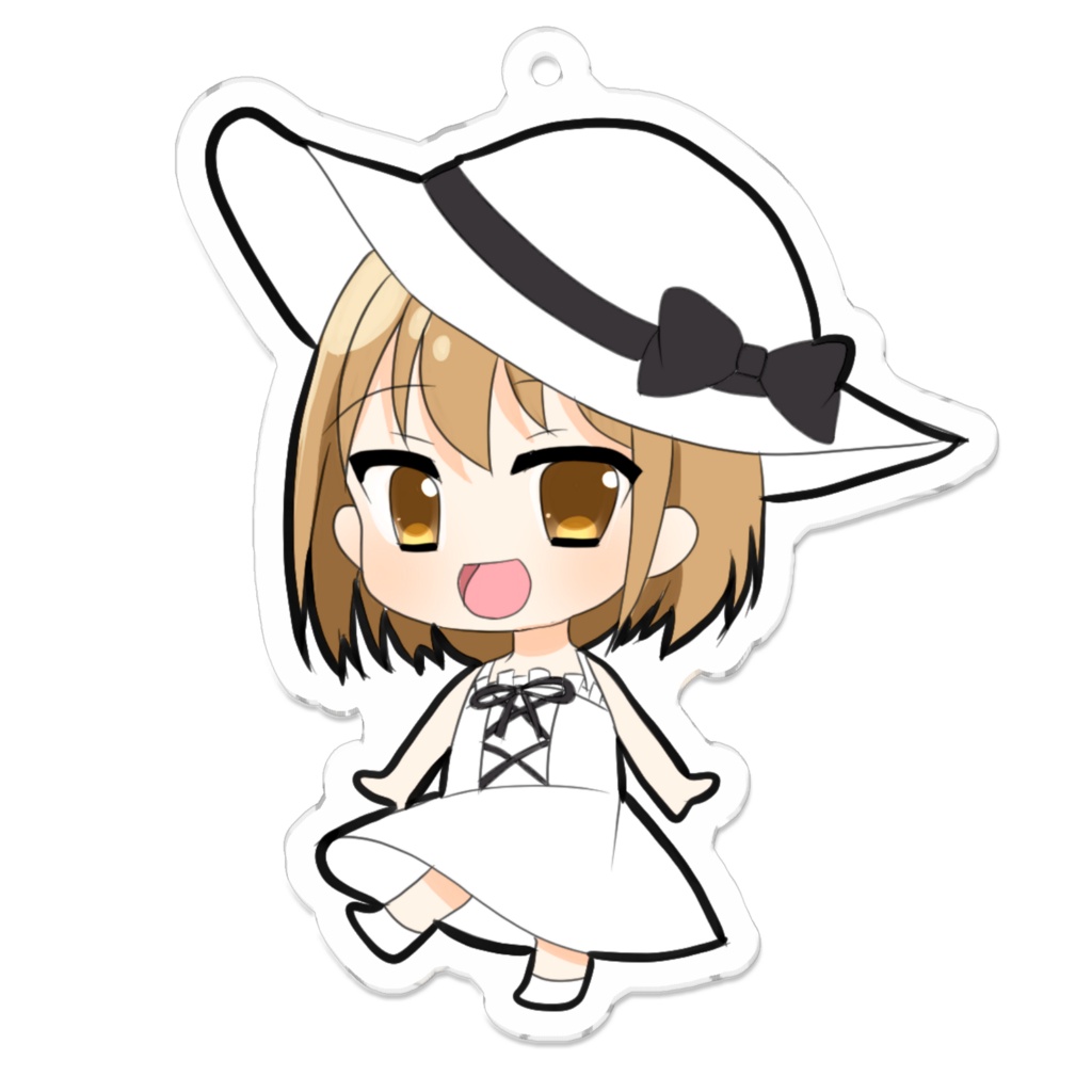オリキャラアクキー(夏ver．)／70mm×70mm