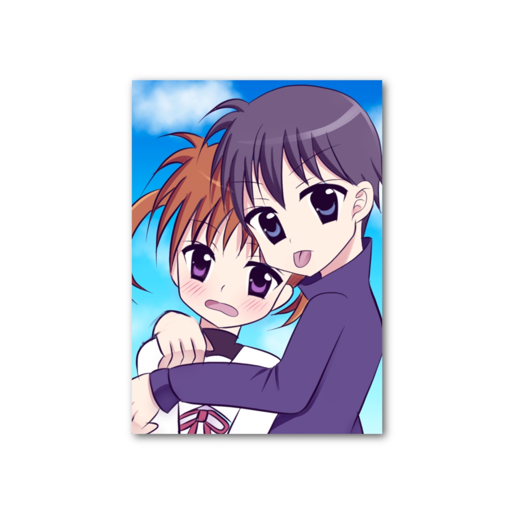 フォト風カード／クロノ×なのは