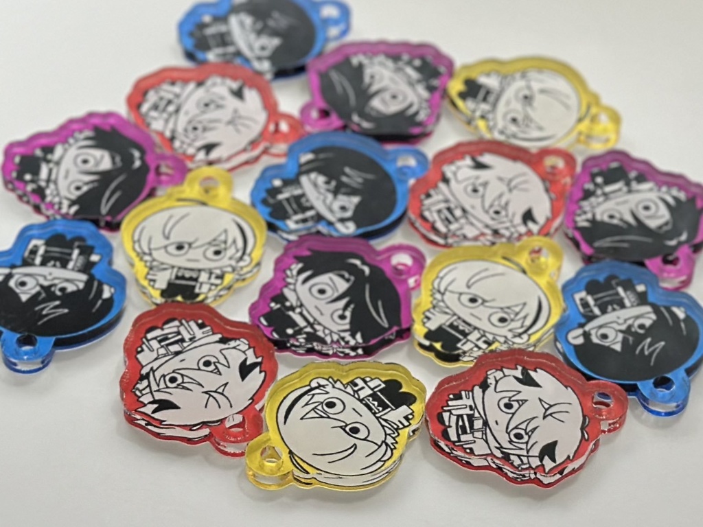 ミニミニアクリルキーホルダー