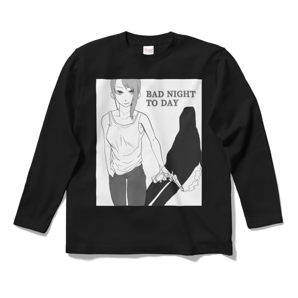 BAD NIGHT TO DAY ロングTシャツ