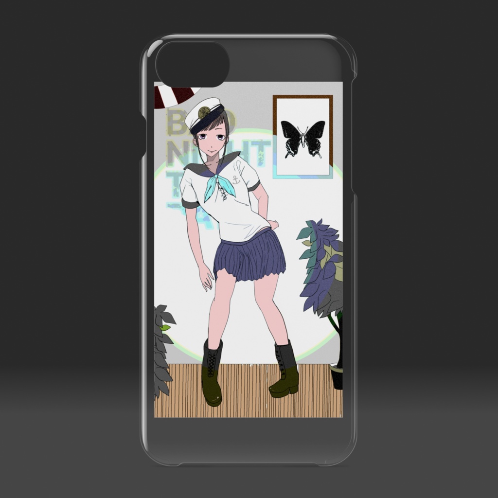 セーラーJK クリアiPhoneケース