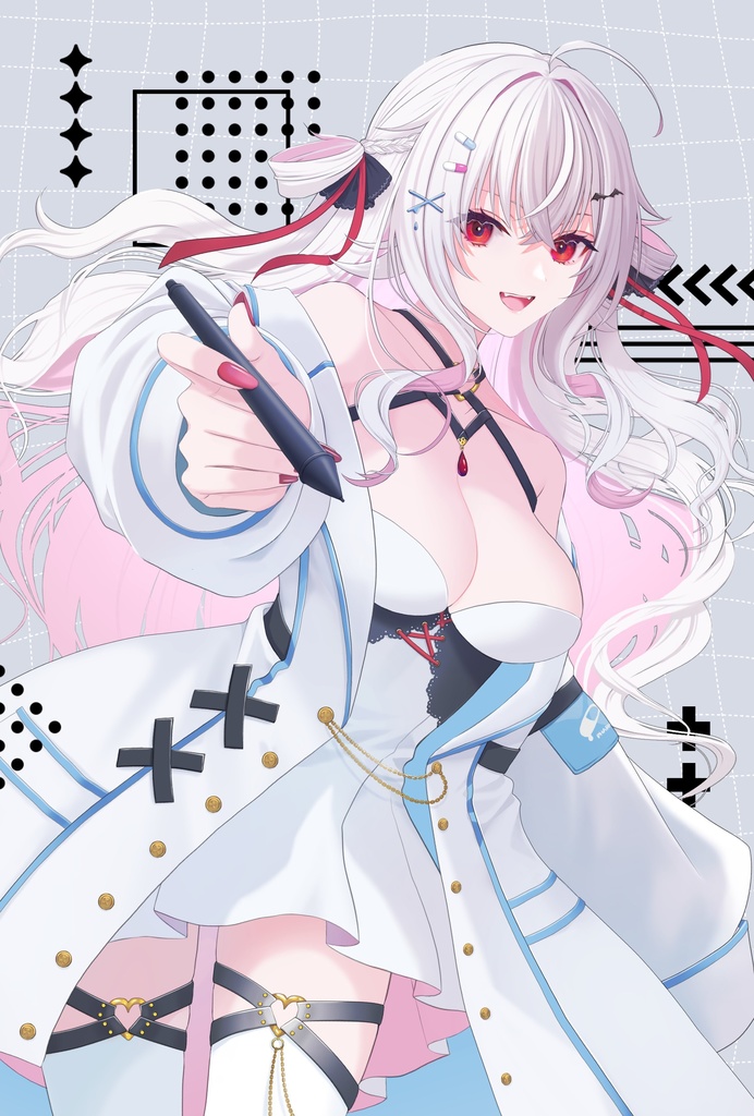 雨蜜ふぁるま　サイン入りホログラムポストカード