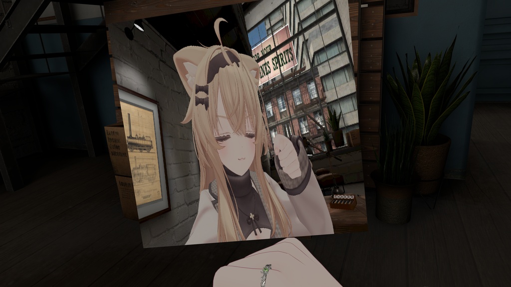 指輪撮影ギミック