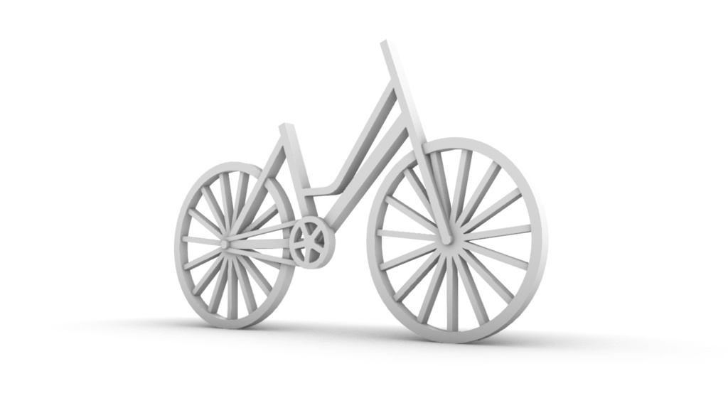 自転車3Dモデル フリー 3Dプリンター用 rhinoceros stl 3dm obj 