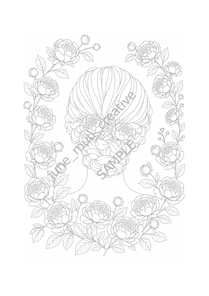 Elena - Wreath - Peonie