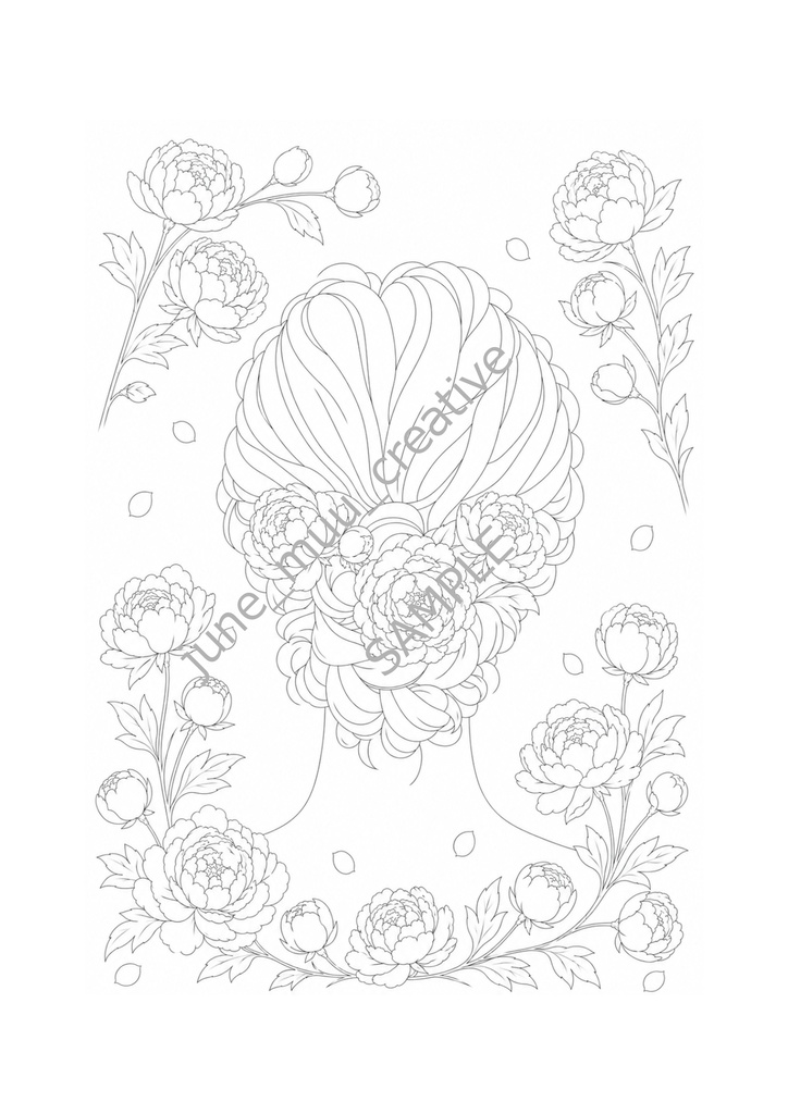 Elena - Asymmetric - Peonie