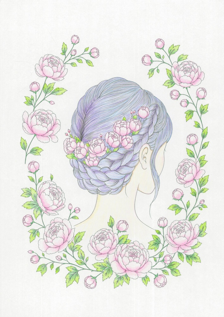 Selene - Wreath - Pionie