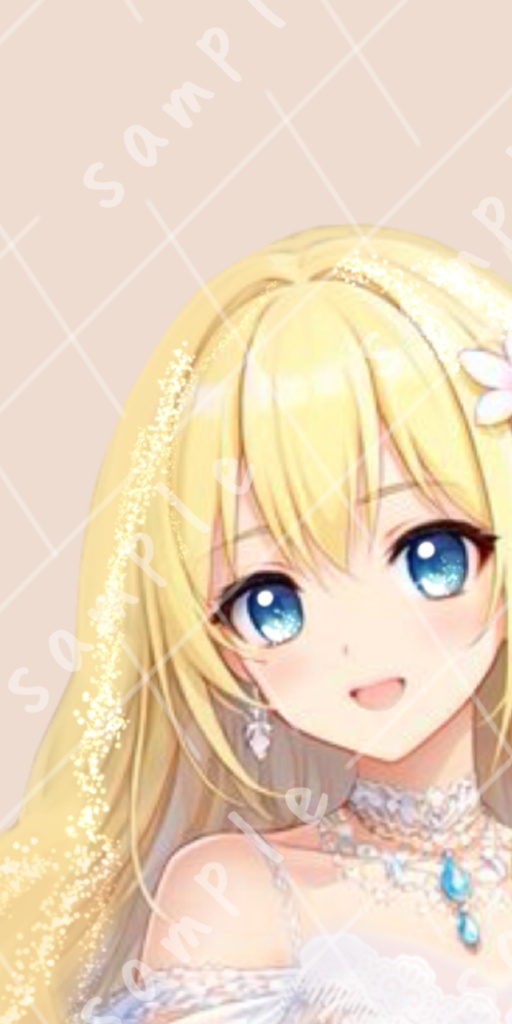 可愛くて美しいクラゲの精霊