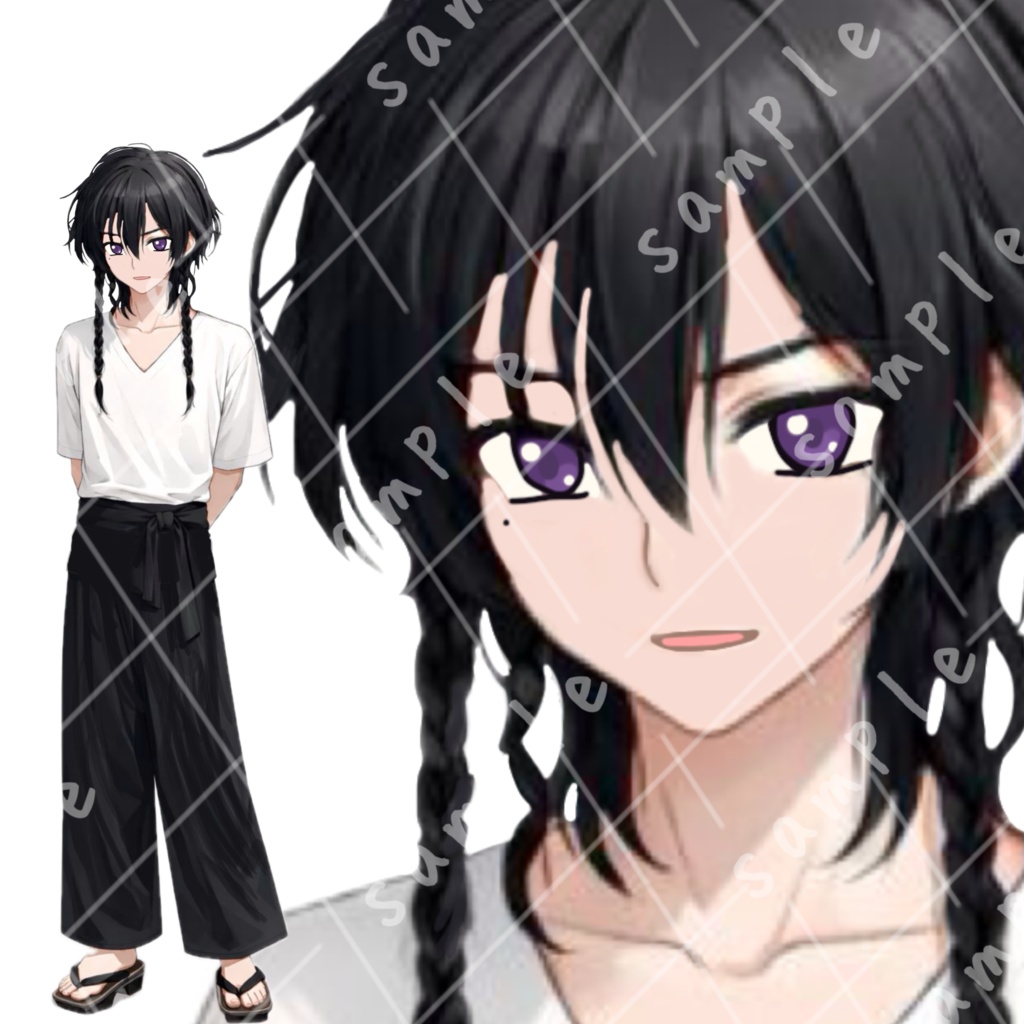 黒髪のクラゲ男子