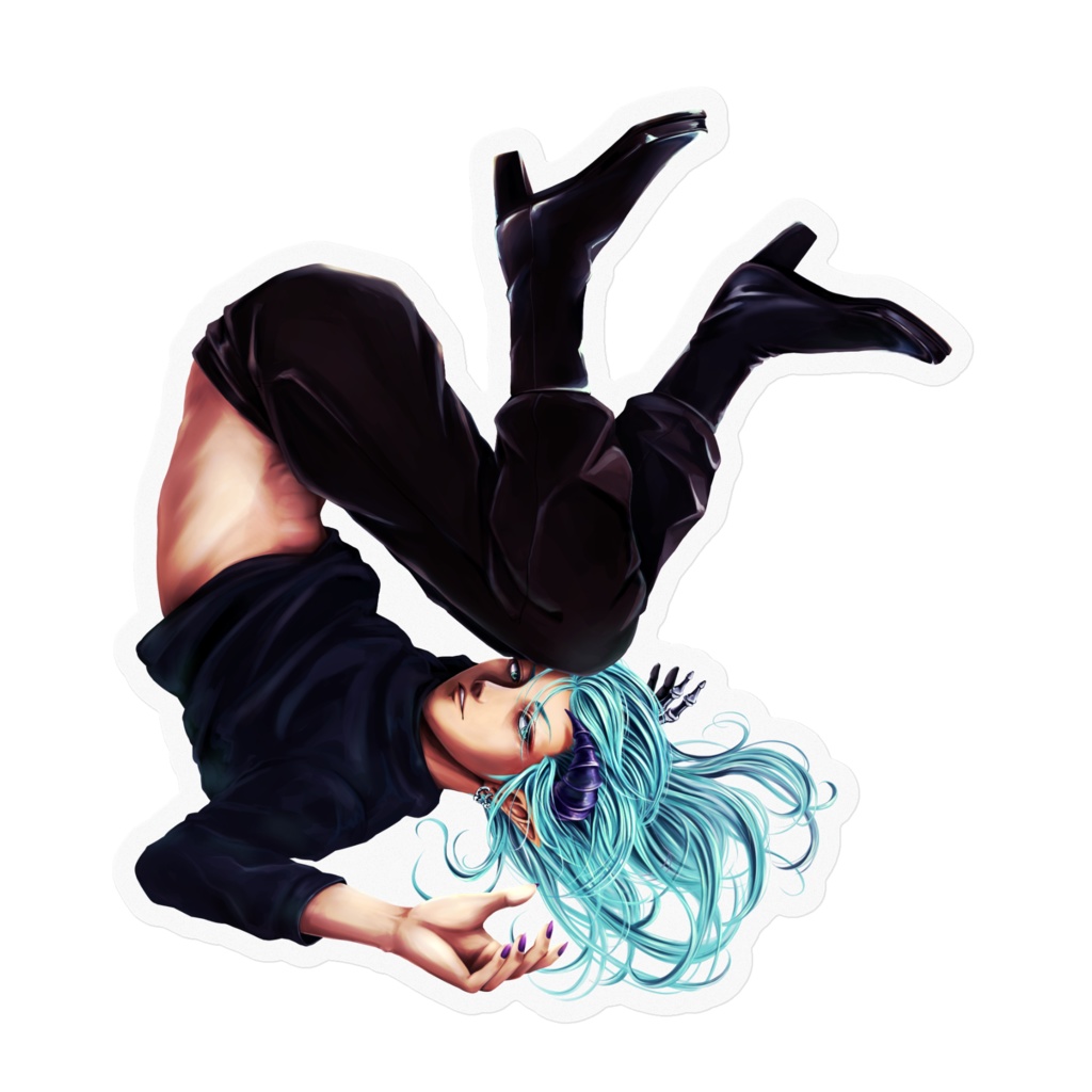 暇な時よくする体勢シール