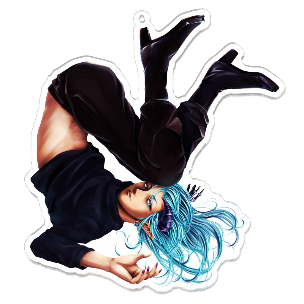 暇な時よくする体勢アクキー