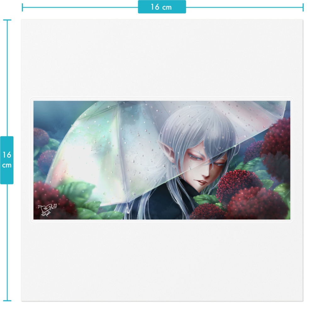 梅雨時ステッカー