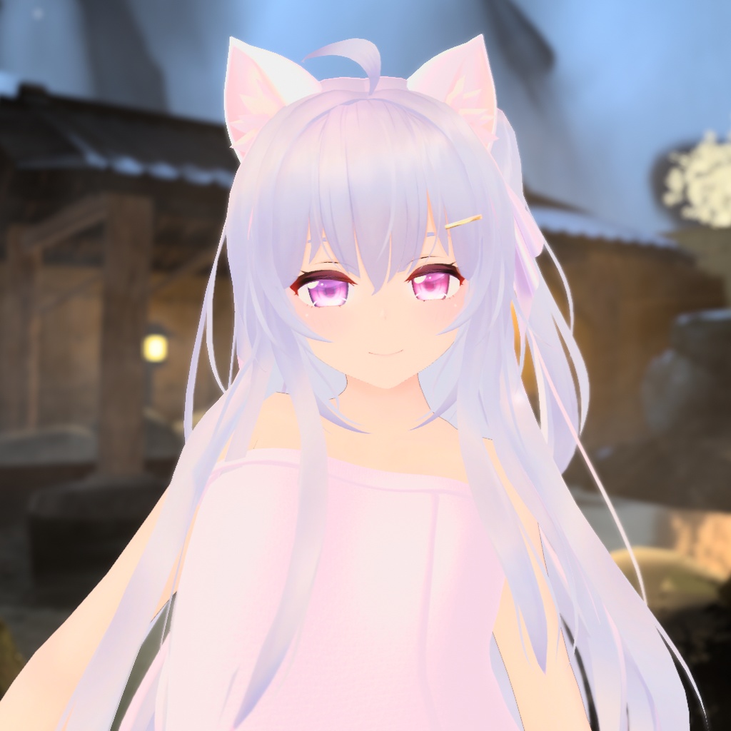 エミスティアちゃん対応バスタオル3Dモデル