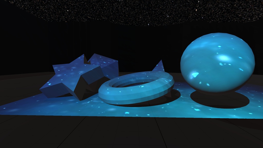 【VRChat】Light Shaft Projector (プロジェクターギミック)