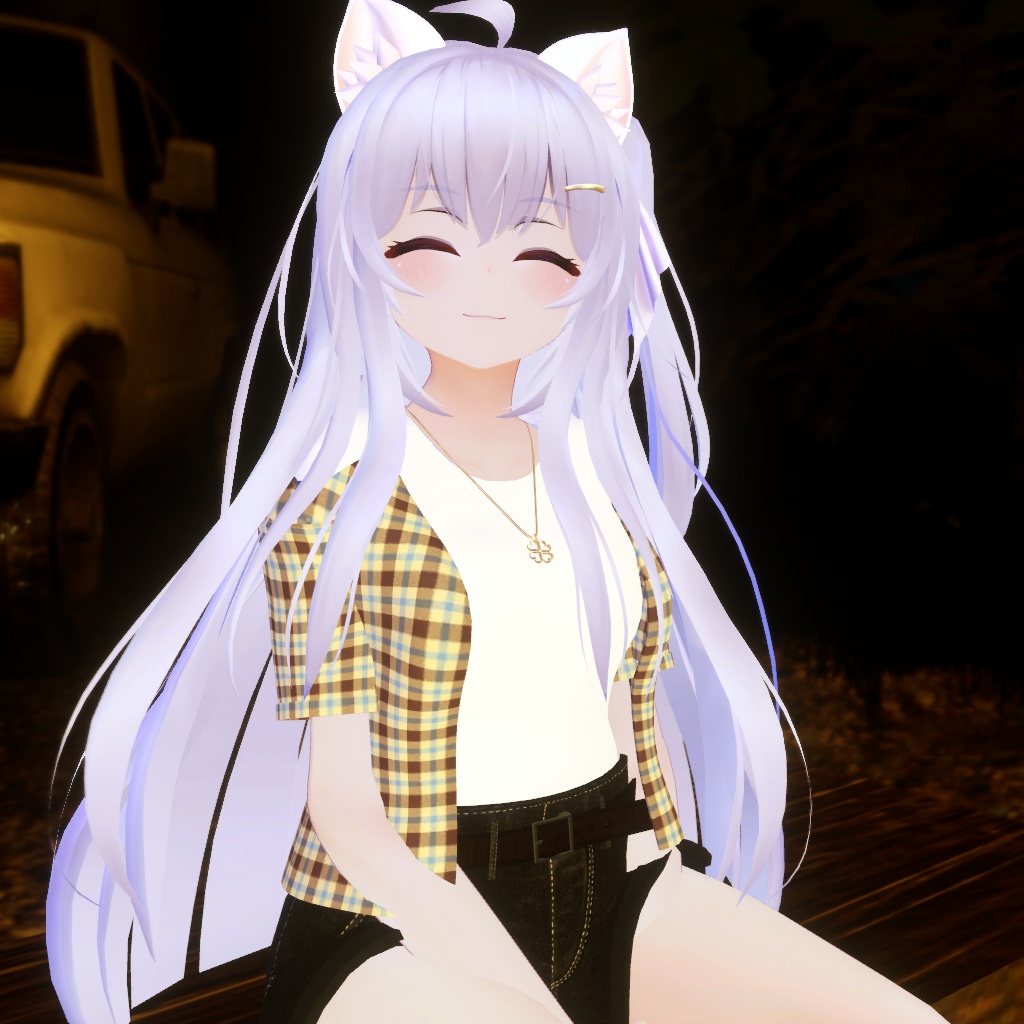 【エミスティアちゃん対応】ショートパンツスタイル3Dモデル