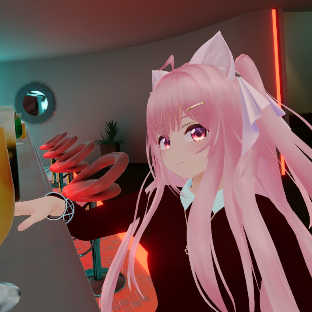 【エミスティアちゃん対応】タイトドレス3Dモデル