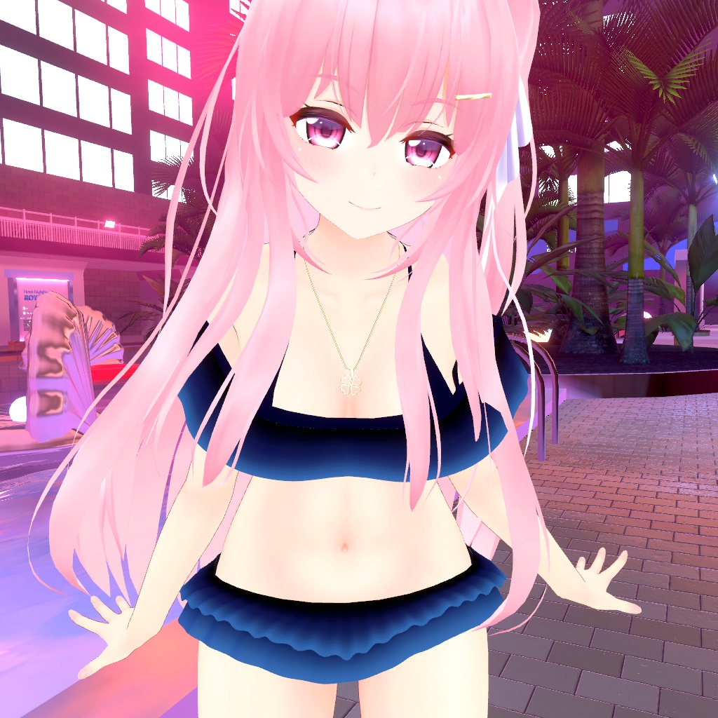 【エミスティアちゃん対応】フリルドビキニ3Dモデル