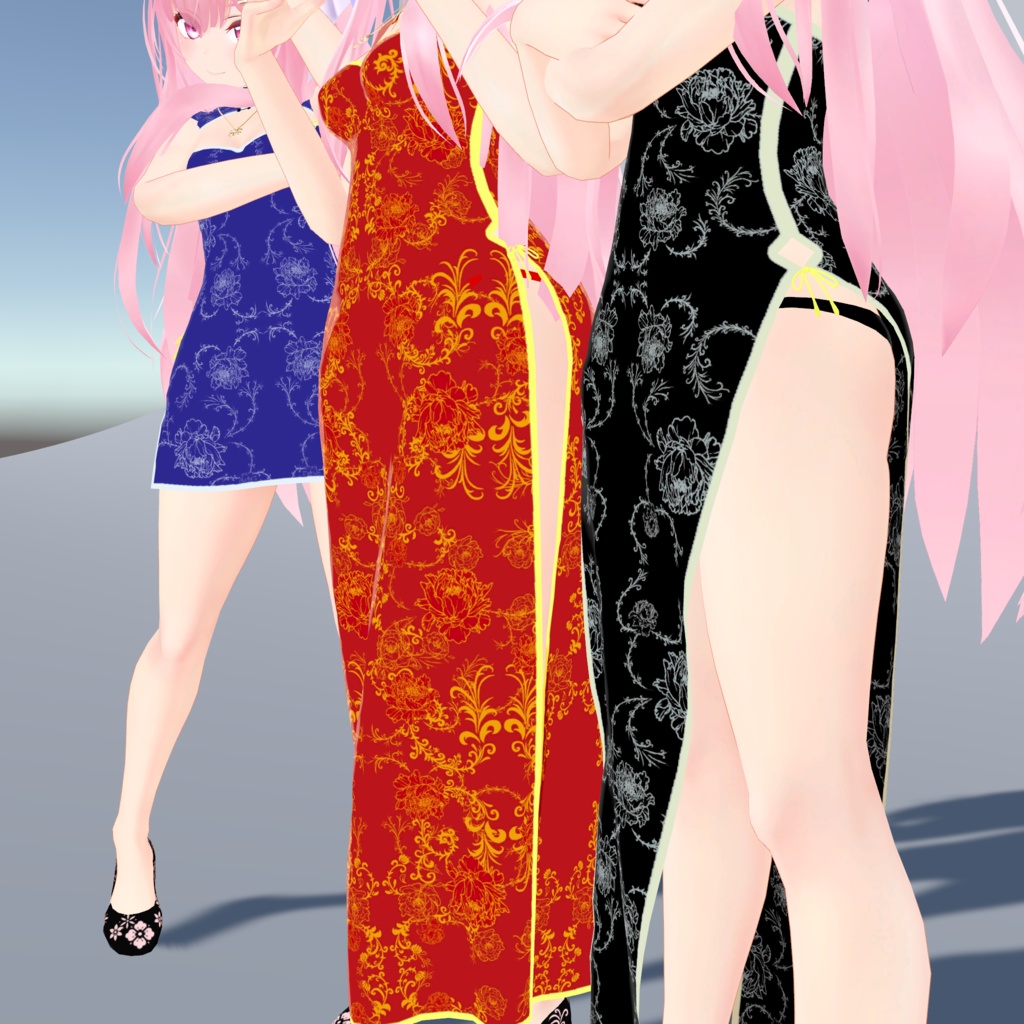 【エミスティアちゃん対応】チャイナドレス