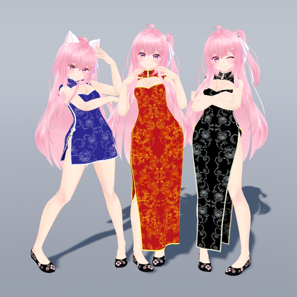 【エミスティアちゃん対応】チャイナドレス