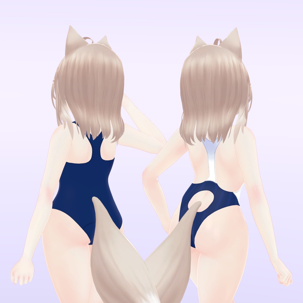 【キュリシアちゃん対応】スクール水着