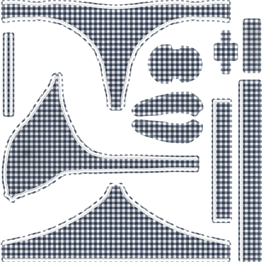 【キュリシアちゃん対応】フリルビキニ