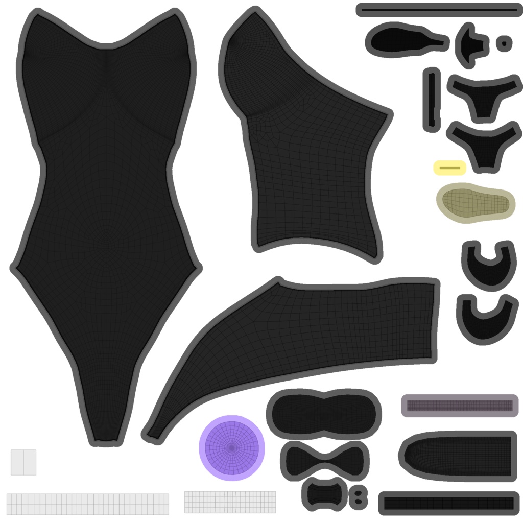 【キュリシアちゃん対応】バニースーツ