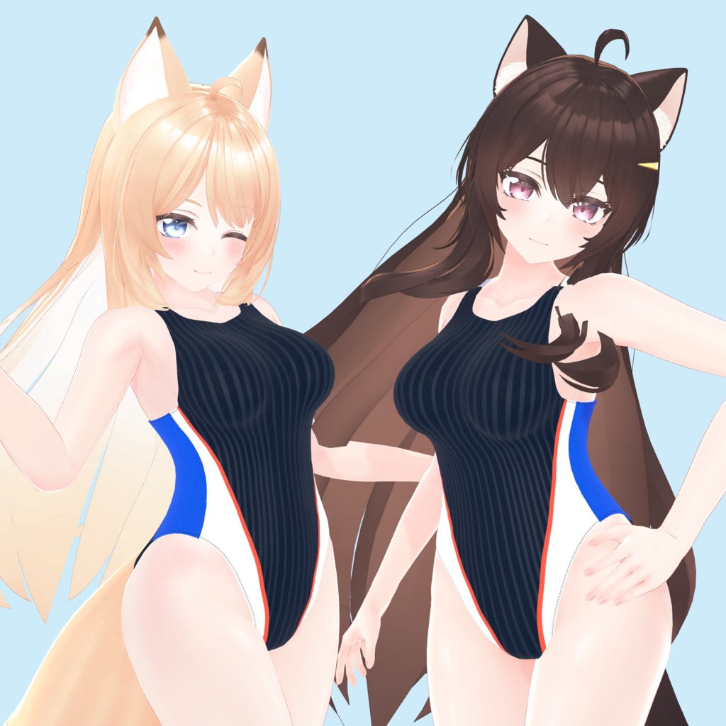 【リミリアちゃん対応】スクール水着