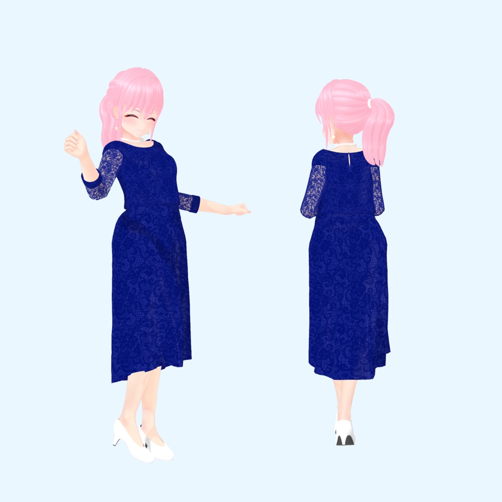 【エミスティアちゃん対応】パーティードレス