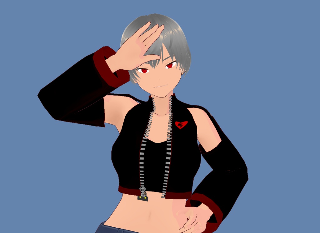 【Vroid正式版】カットショルダー ジャケット