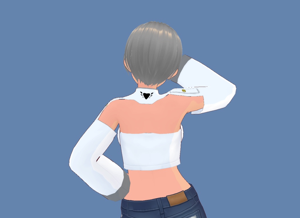 【Vroid正式版】カットショルダー ジャケット