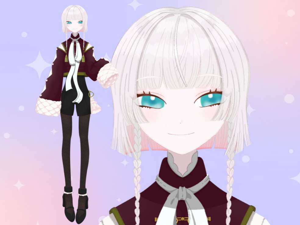 チャイナ風のかわいい女(Live2Dモデル)