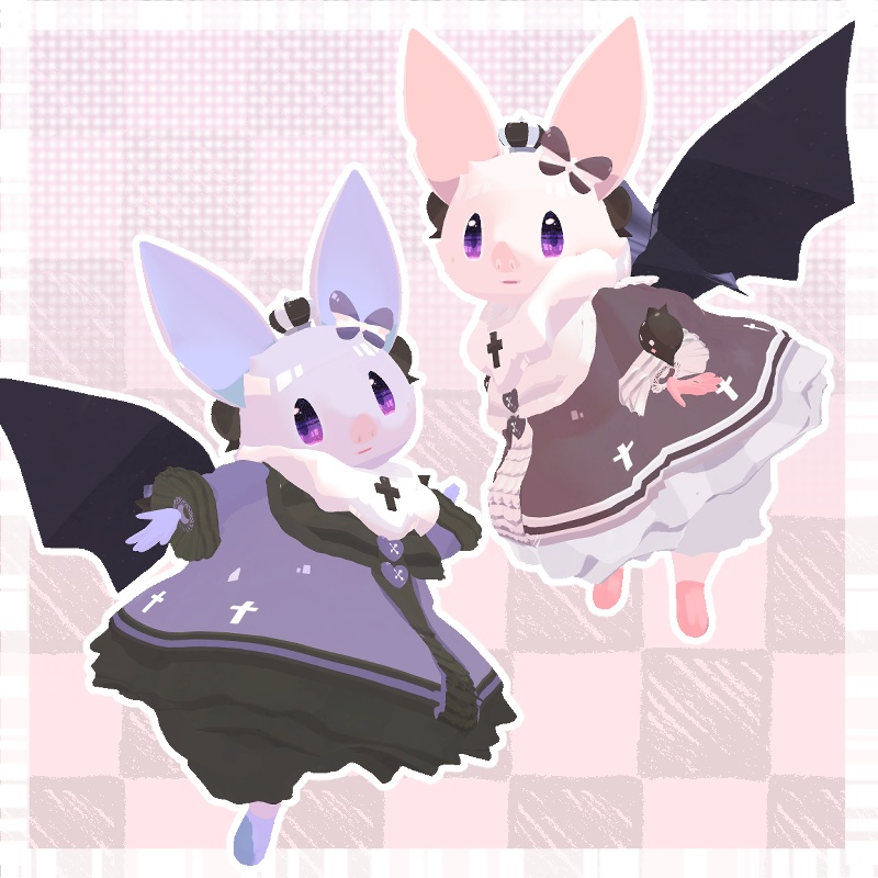 オリジナル3Dモデル『コモリ』