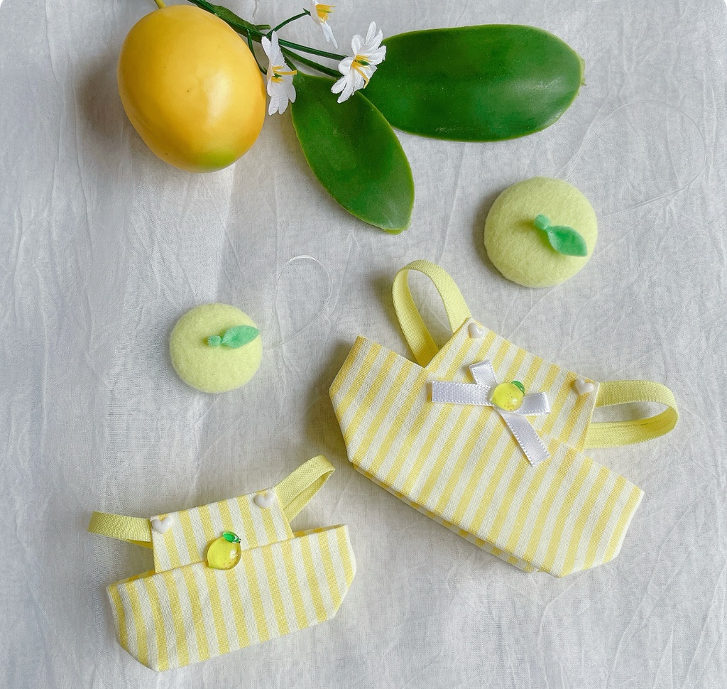 夏のレモンサロペット🍋