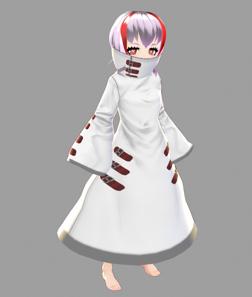 Vroid用衣装テクスチャ・拘束服