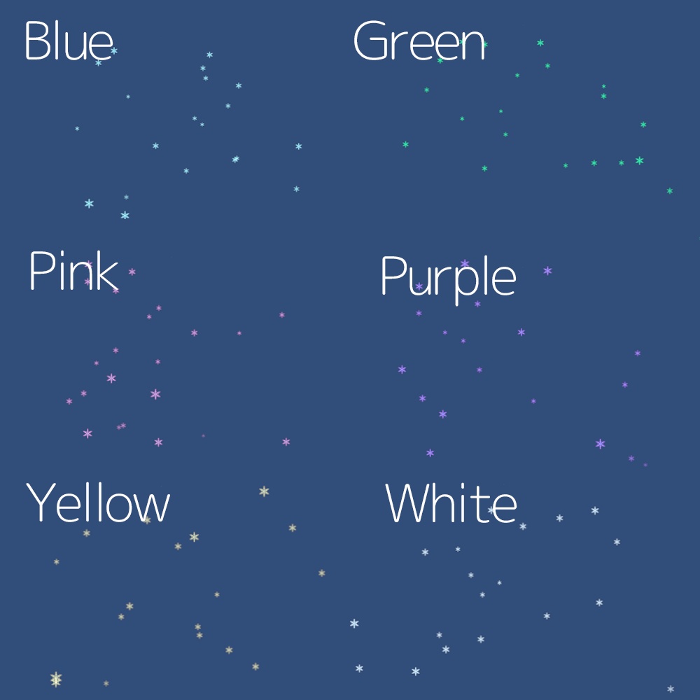 雪降るパーティクル