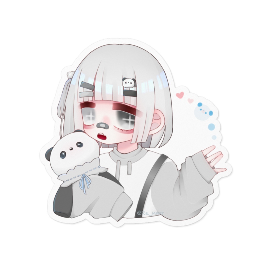 しろいチャンステッカー