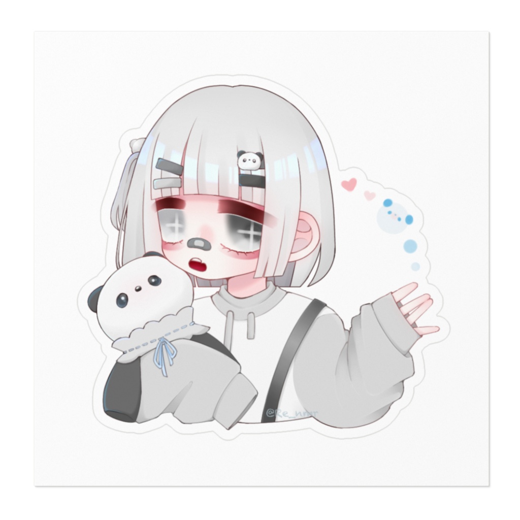 しろいチャンステッカー