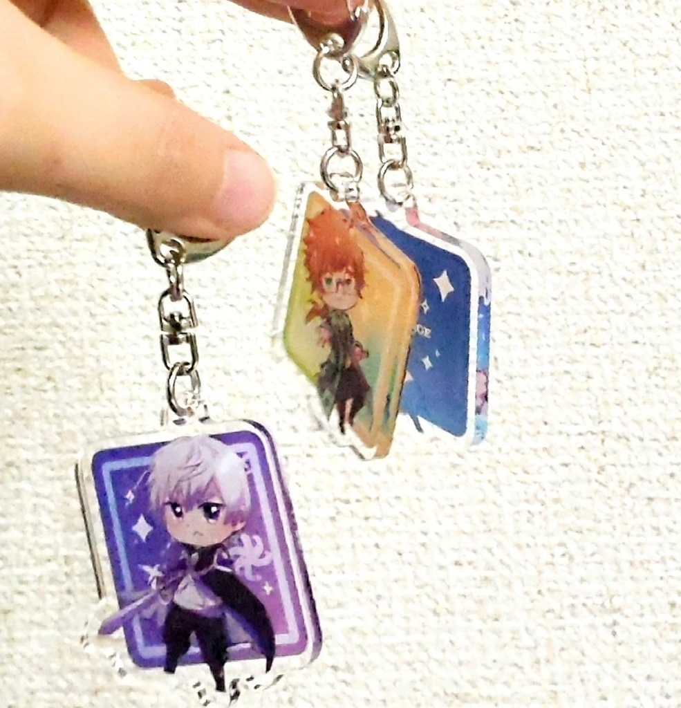 【創作】アクリルキーホルダー(両面)