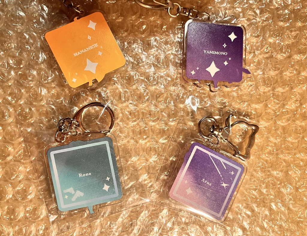 アクリルキーホルダー(両面)【全8種】