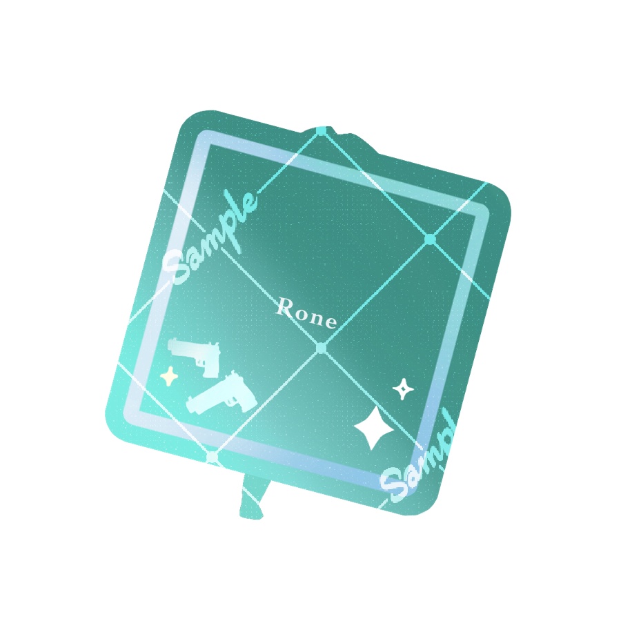 アクリルキーホルダー(両面)【全8種】