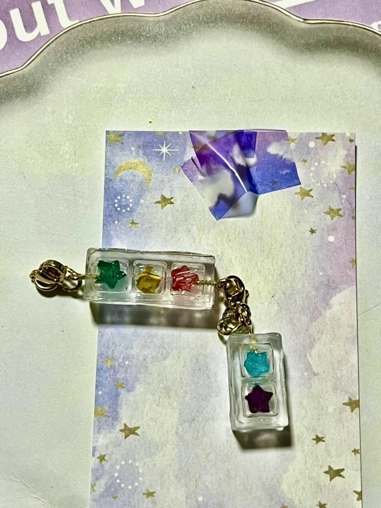 🥗🍰🧁🐣📛🍇🐟🍴ファスナーチャーム