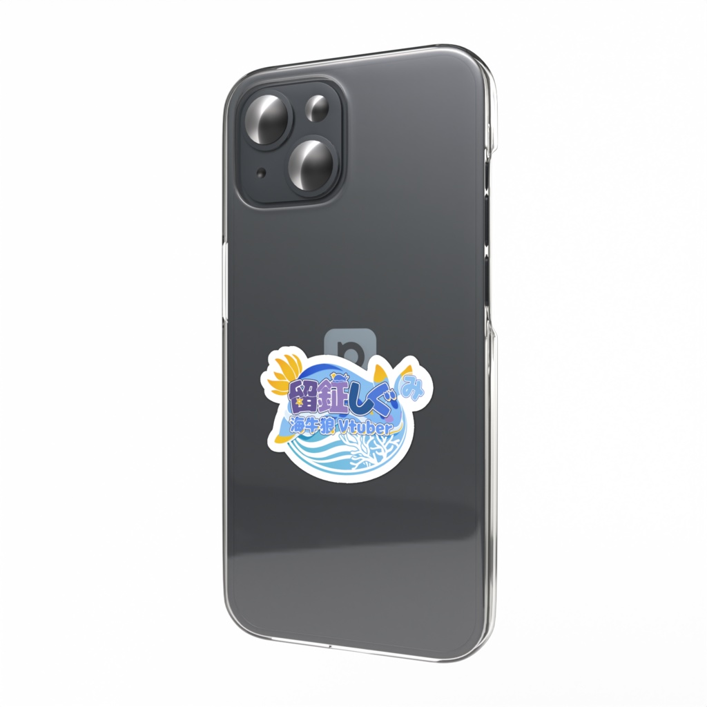 留鉦しぐスマホステッカー③