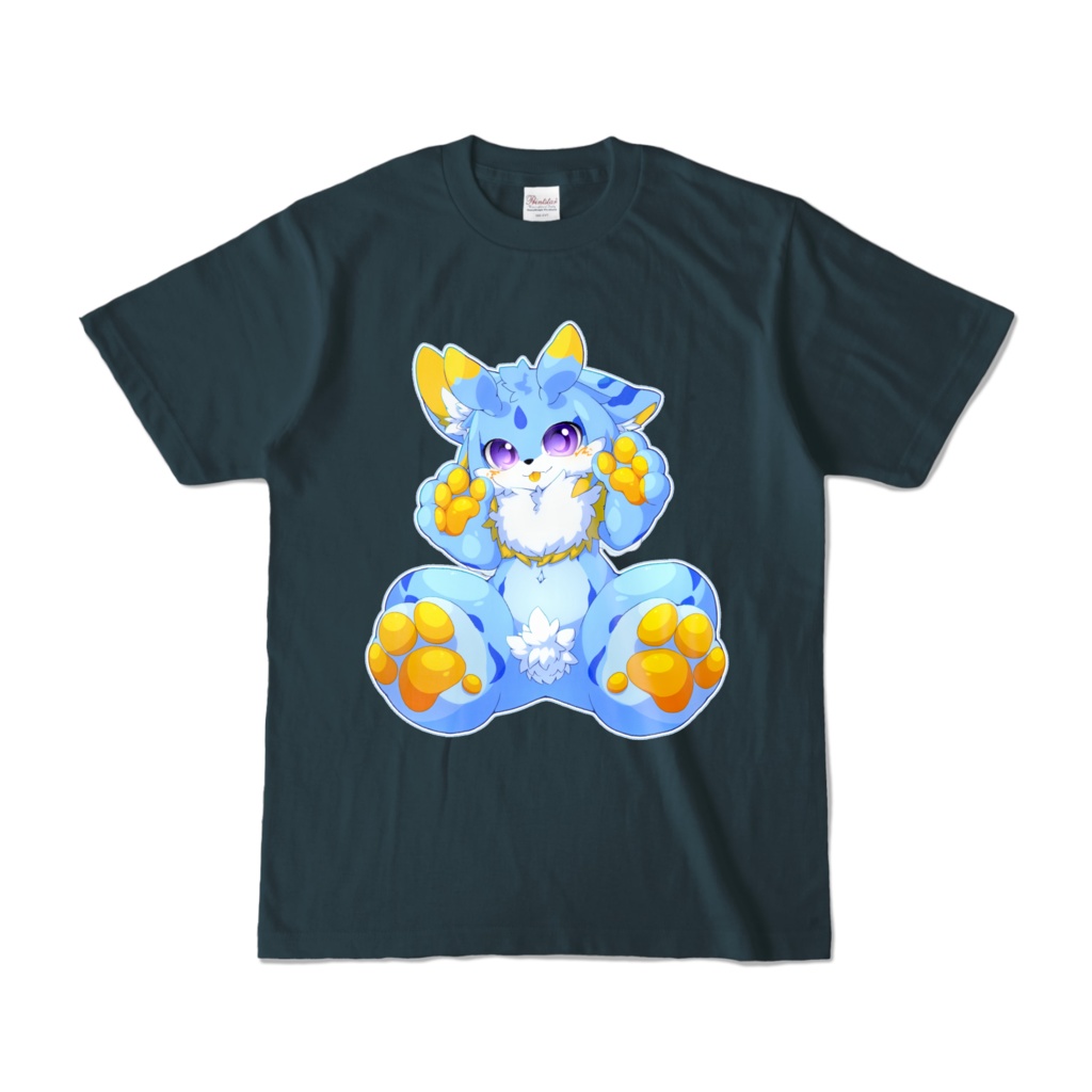 留鉦しぐTシャツ(デニム)