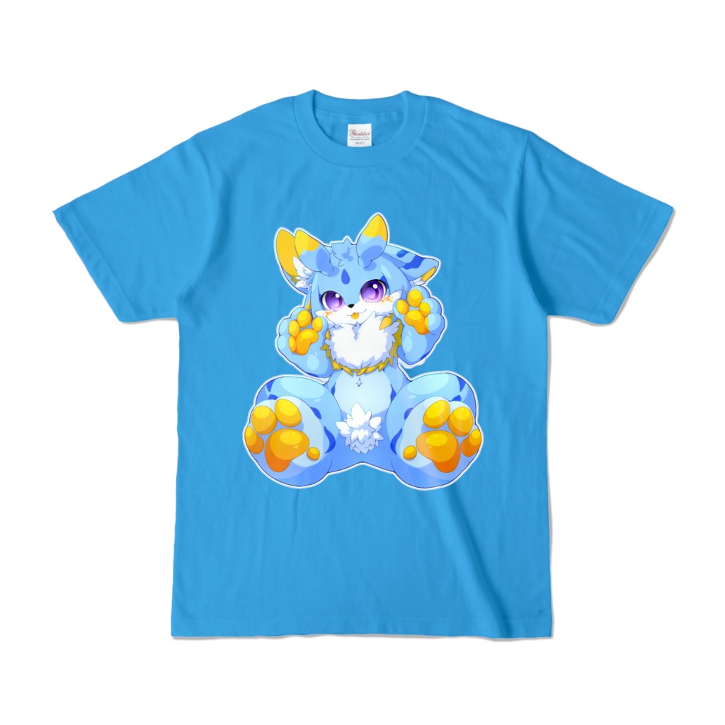 留鉦しぐTシャツ(ターコイズ)