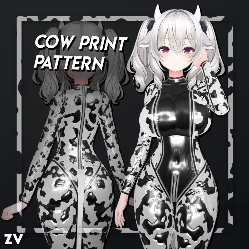 ラバースーツ 『Zeni Latex Catsuit』 - Milltina用