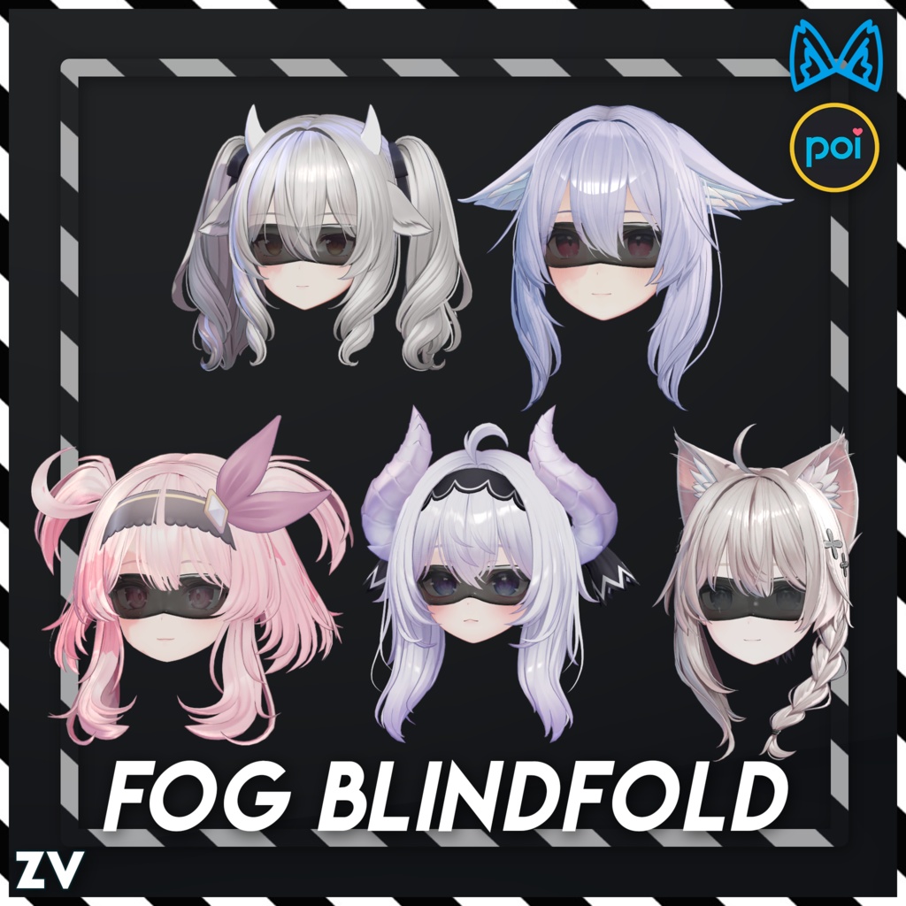 『Fog Shader Blindfold』 フォグシェーダー・束縛アイマスク