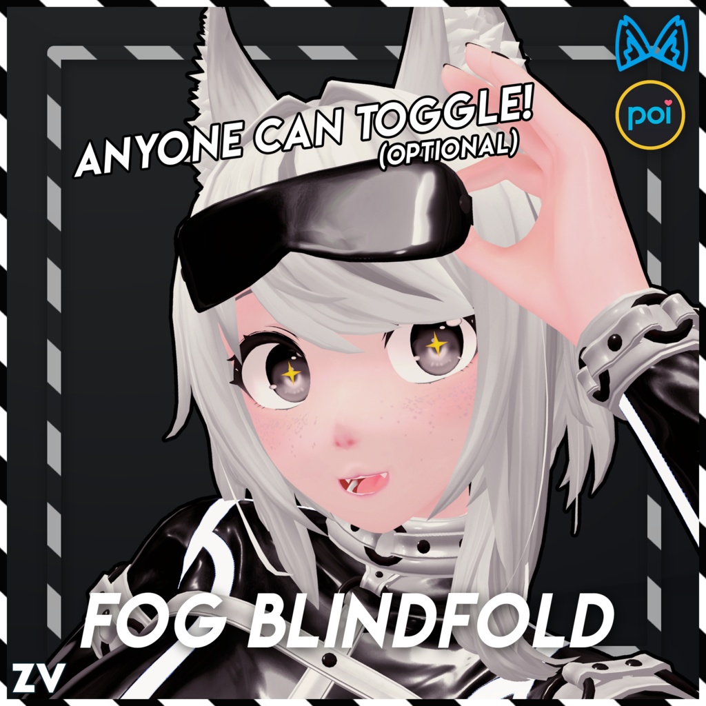 『Fog Shader Blindfold』 フォグシェーダー・束縛アイマスク