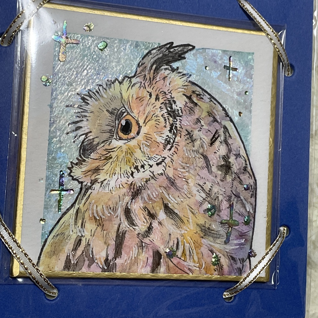 ミニ色紙原画「きらめき」
