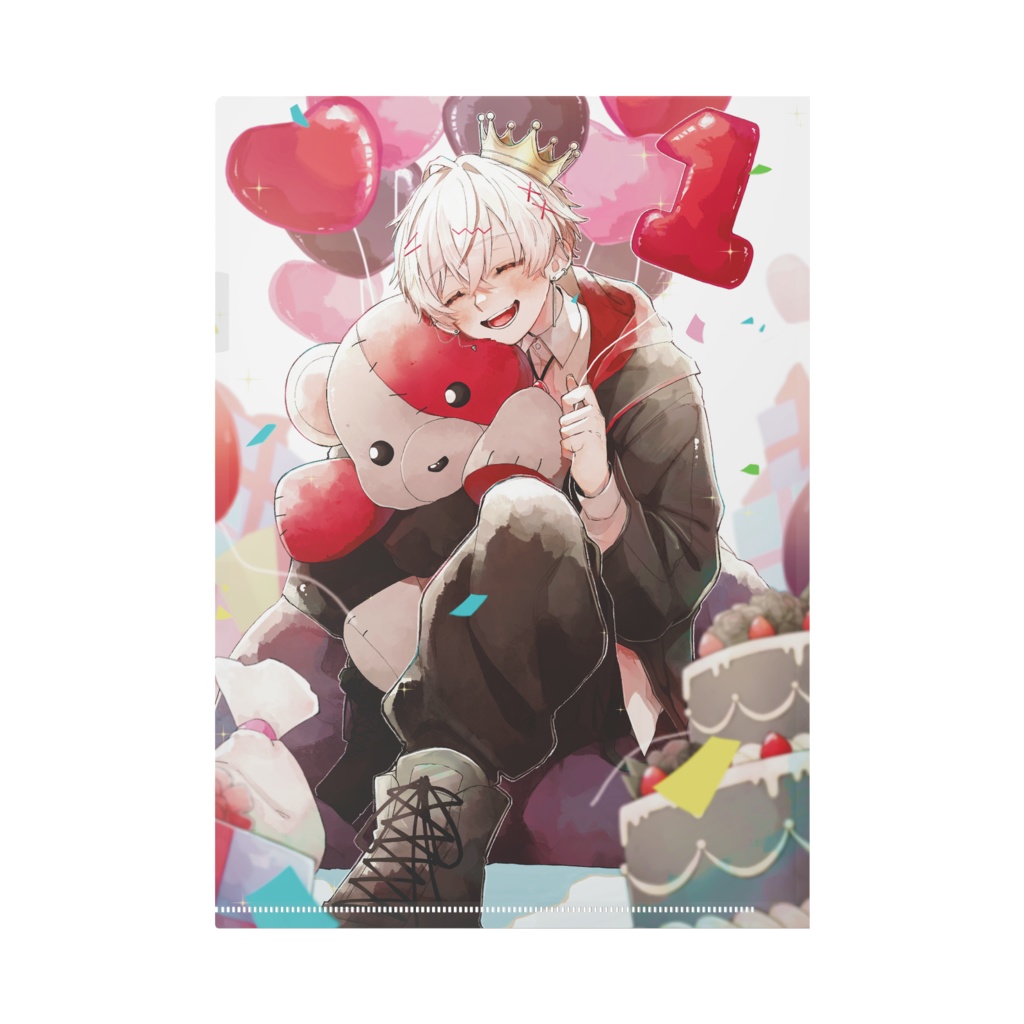 1周年クリアファイル